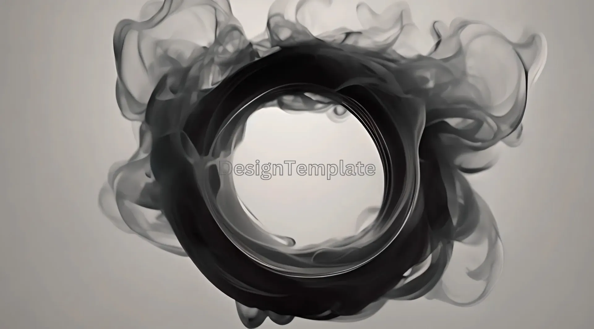 Monochrome Smoke Dynamics Cinematic Video Clip